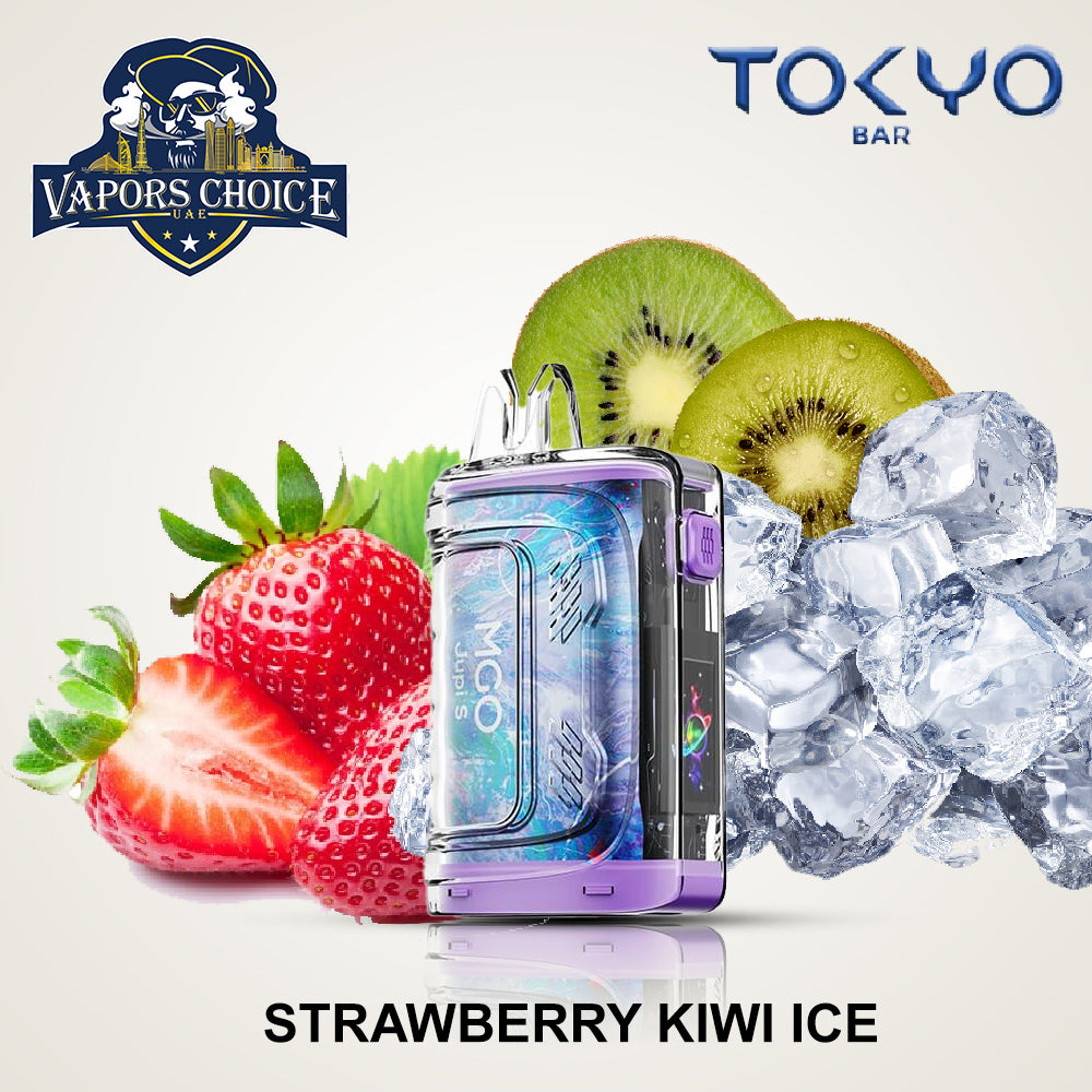TOKYO BAR 20000 Puffs (50mg) - Disposable Vape Strawberry Kiwi Ice UAE Ajman